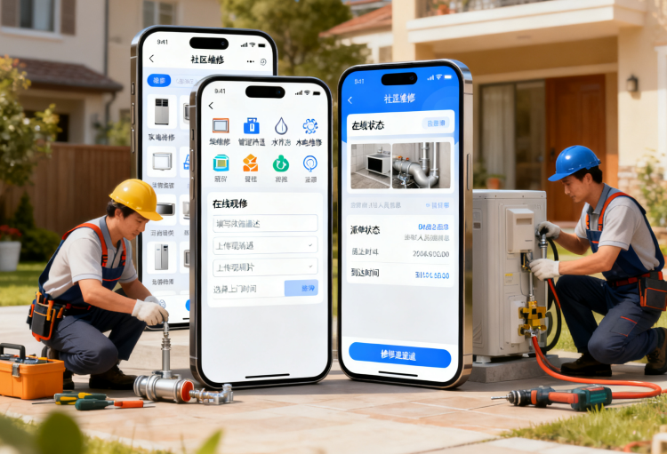 維修服務小程序開發